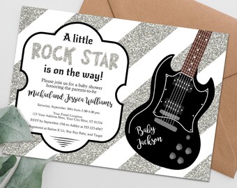 Baby Shower Gift Rock /& Roll Rock-a-Bye Baby Nursery Print Nursery Decor Nursery Wall Art Girl or Boys Room NAP: Rock a Bye Baby