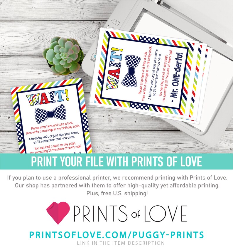 Mr. Onederful Guest Book Sign Printable Mr. Onederful - Etsy