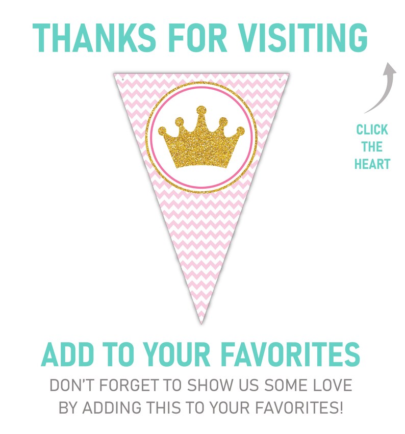 Princess Happy Birthday Banner Printable Princess Banner - Etsy