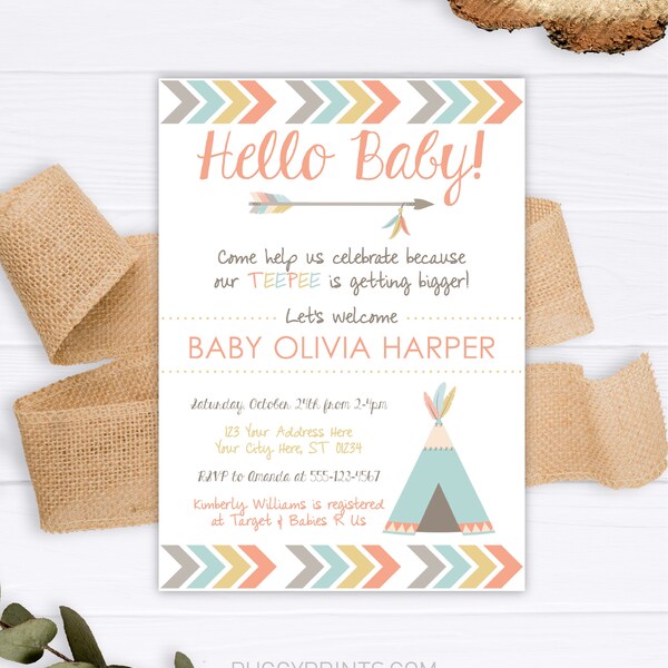 Tribal Baby Shower - Etsy