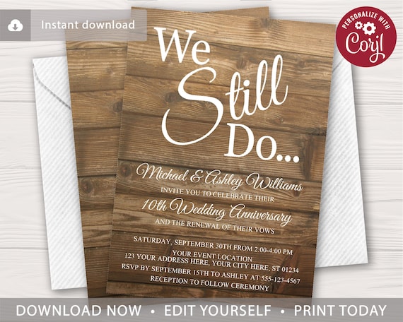 Visa Renewal Recommendations Template : Rustic Wedding Vow ...