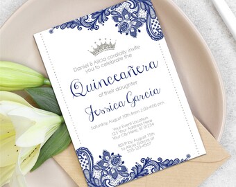 Quinceanera Under the Sea Ocean Quinceanera Invitation - Etsy