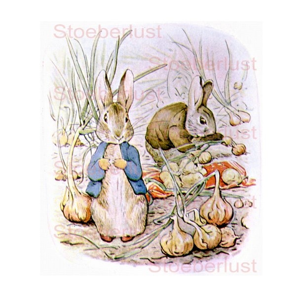 peter rabbit with omions A 4 decal film waterproof, transfer film, furniture, paper, various sizes, material