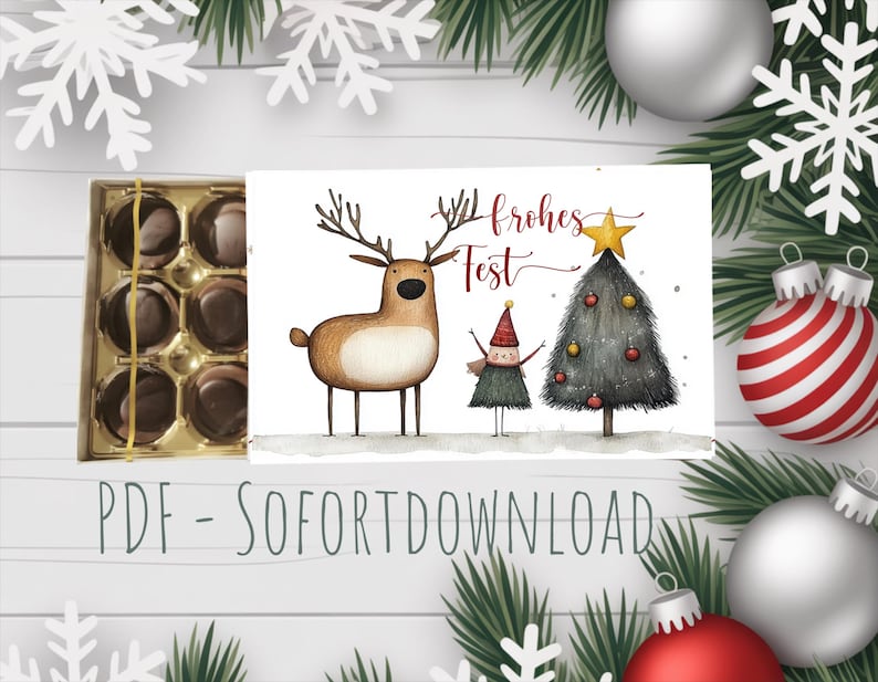 XVBCDFG Herren-Boxershorts Mit Weihnachtlichen Wich Produktbild-Vorschau 13