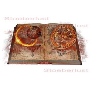 Steampunk Buch Decalfolie Wasserschiebefolie wasserfest, Transferfolie, Möbel, Papier verschiedene  Größen und Materialien