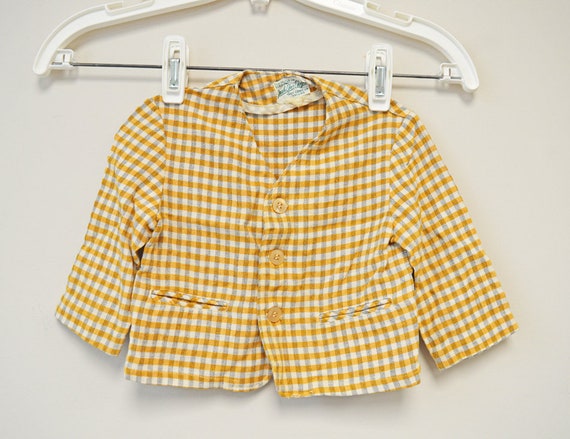 Vintage Child's Suit Jacket - 1950s or 1960s, Oran