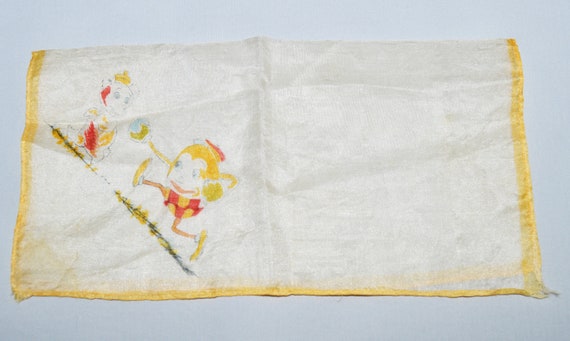 Vintage Handkerchief - Child's Handkerchief, 1920… - image 5