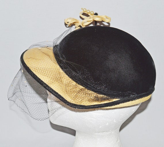 Vintage Hat - Royce Exclusive, 1950s Su Hat, Wide… - image 4