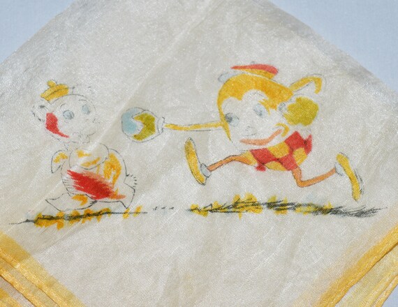 Vintage Handkerchief - Child's Handkerchief, 1920… - image 3