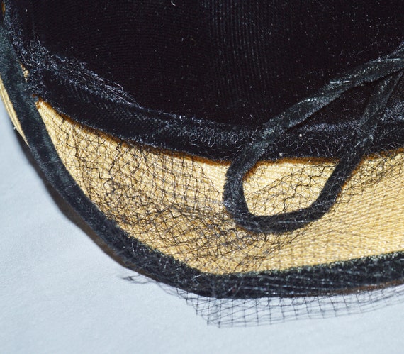 Vintage Hat - Royce Exclusive, 1950s Su Hat, Wide… - image 10