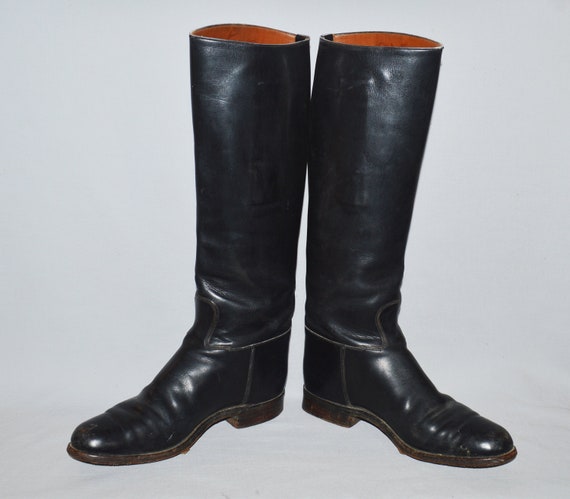 Vintage English Riding Boots - Tetzel-Jones, 1940s