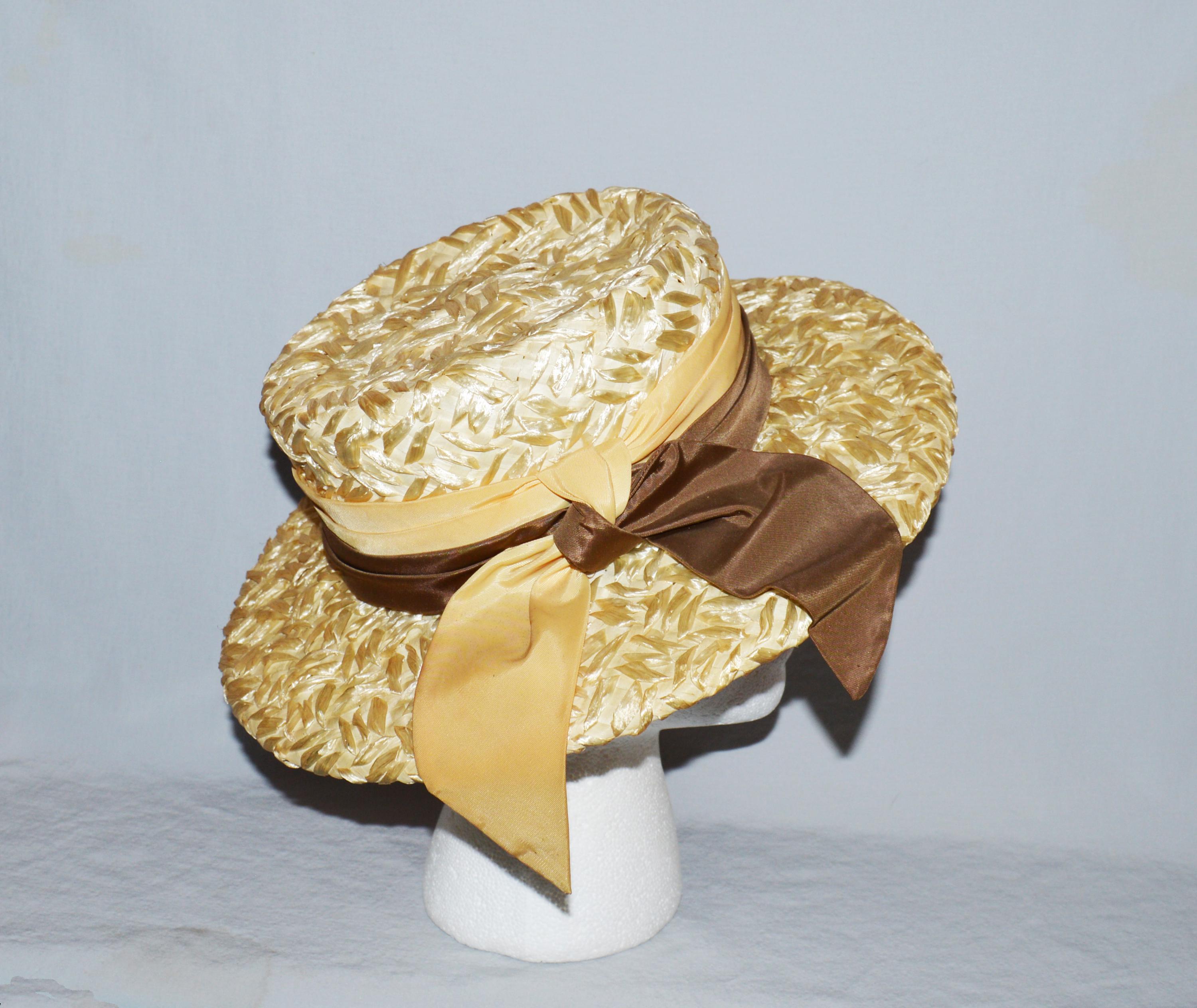 Vintage Austelle Brown Felt Hat Austelle Hat - Etsy main image 3