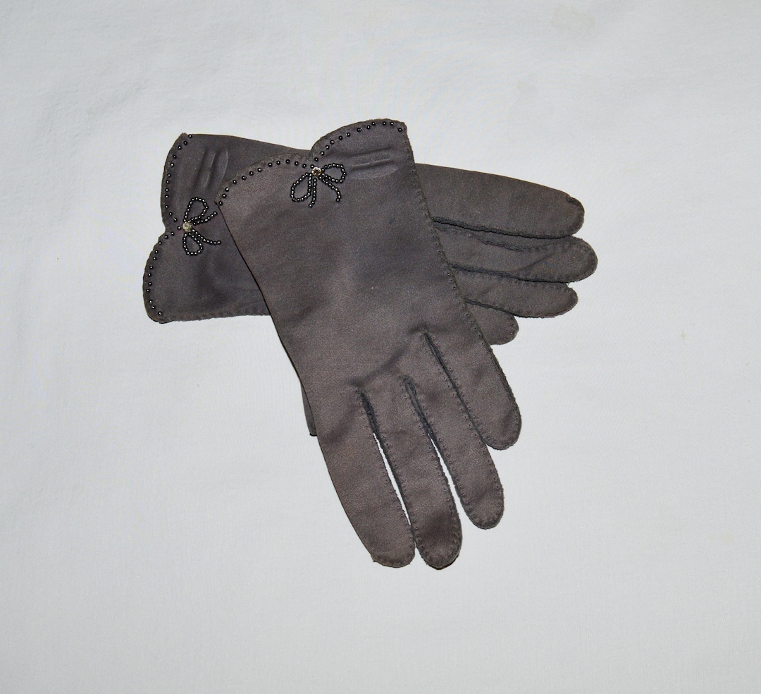 2+ Vintage Gradual Color Tassel Gloves