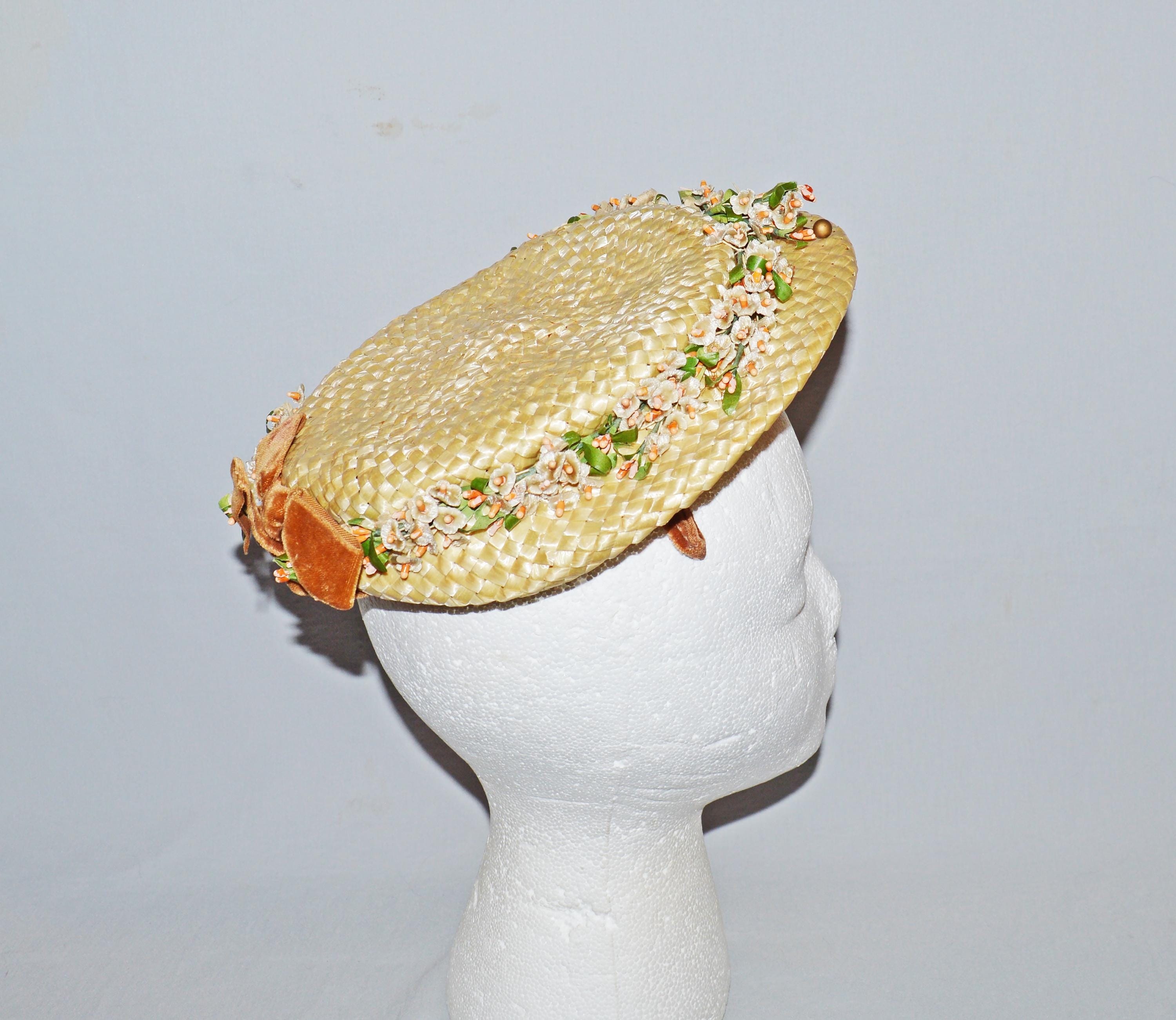 50s Pancake Hat - Etsy display picture 3
