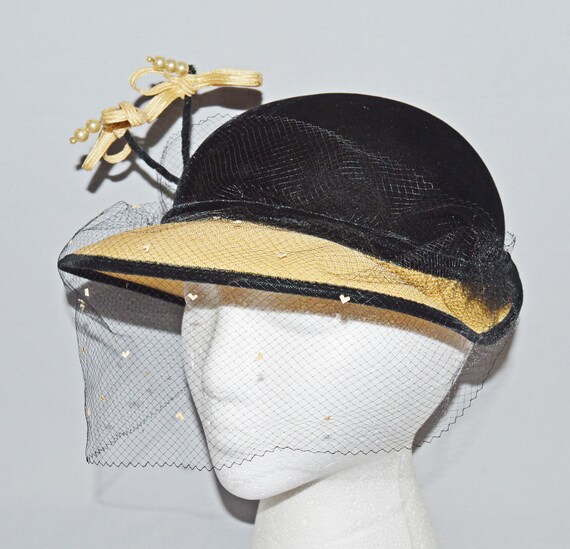 Vintage Hat - Royce Exclusive, 1950s Su Hat, Wide… - image 5