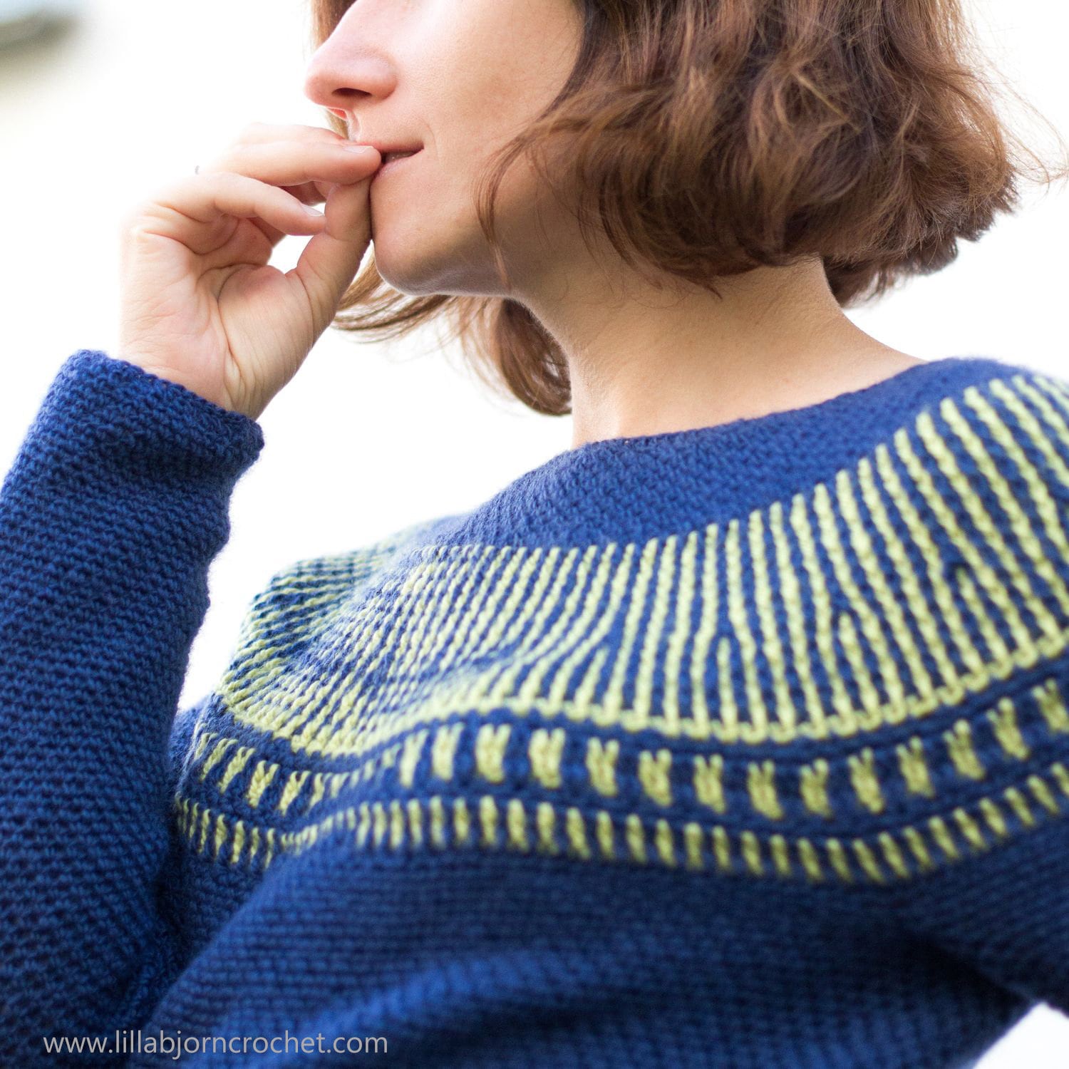 Crochet brioche sweater hotsell