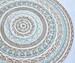 PATTERN - Joana's Border - overlay crochet mandala - celtic rug - meditation 
