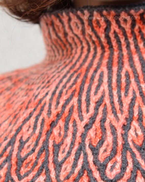 PATTERN Alma Sweater Brioche Crochet 