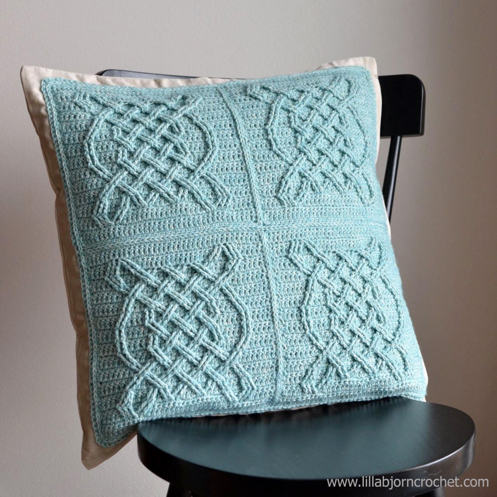 Crochet PATTERN Celtic Knot Crochet Blanket 12 Inches Etsy