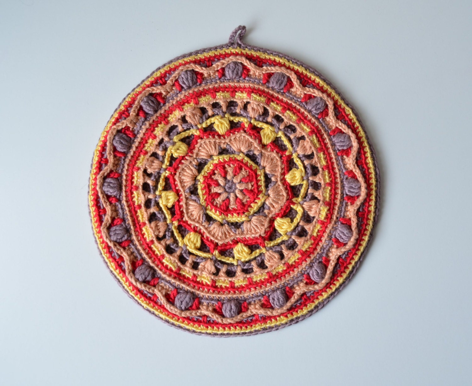 Round Crochet Potholder Patterns Custom Design Round Crochet Potholder Patterns Custom Design