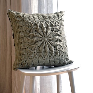 PATTERN - Embossed Daisy Collection - embossed crochet - square - mandala - pillow - texture