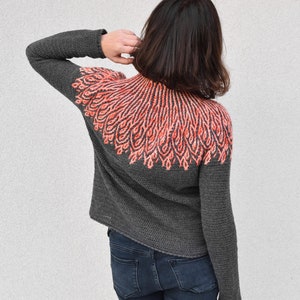 PATTERN Alma Sweater Brioche crochet sweater pattern instant download image 3