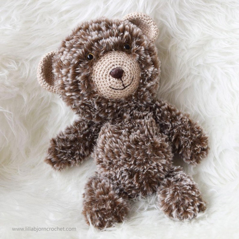 softie PATTERN soft toy crochet pattern of Teddy Baby Bear gift for kids