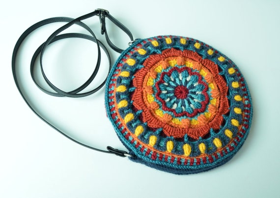 Stunning Hand-knitted Round Bags for Office Women