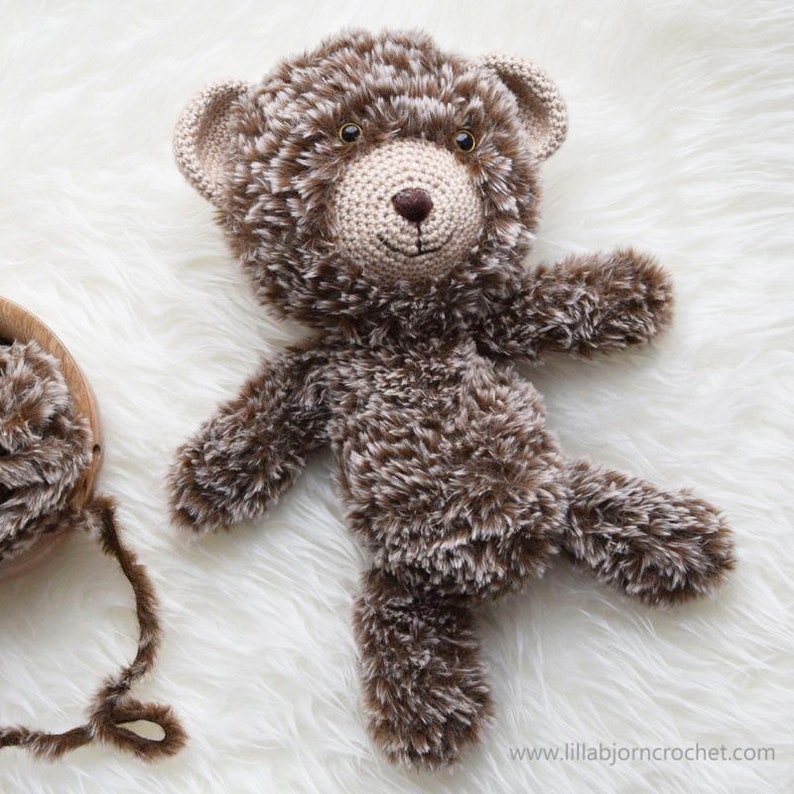 softie PATTERN soft toy crochet pattern of Teddy Baby Bear gift for kids
