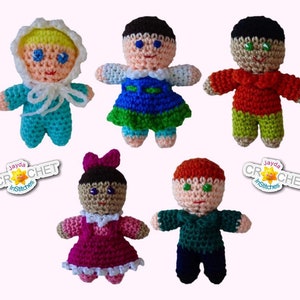 Baby Dolls of The World CROCHET Pattern e-Book - New 3rd Edition Includes More Clothing Patterns! - PDF - Jayda InStitches