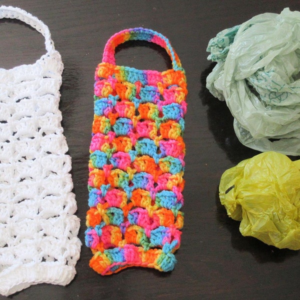 Plastic Bag Holder / Dispenser - Crochet PATTERN PDF - Soaring Split Shells Stitch Pattern - Jayda InStitches