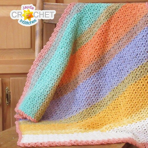 Pixie Baby Blanket Crochet PATTERN PDF Easy Pattern Etsy