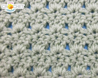Primrose Stitch Reference Guide - Crochet PATTERN PDF - 2018 Calendar Blanket February - Jayda InStitches