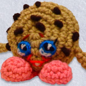 Cutie Cookie Crochet PATTERN PDF - Play Food, Stuffed Toy - Jayda InStitches