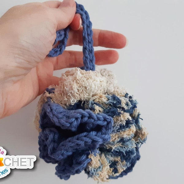 Bath Pouf Scrubby - Crochet PATTERN PDF - Jayda InStitches