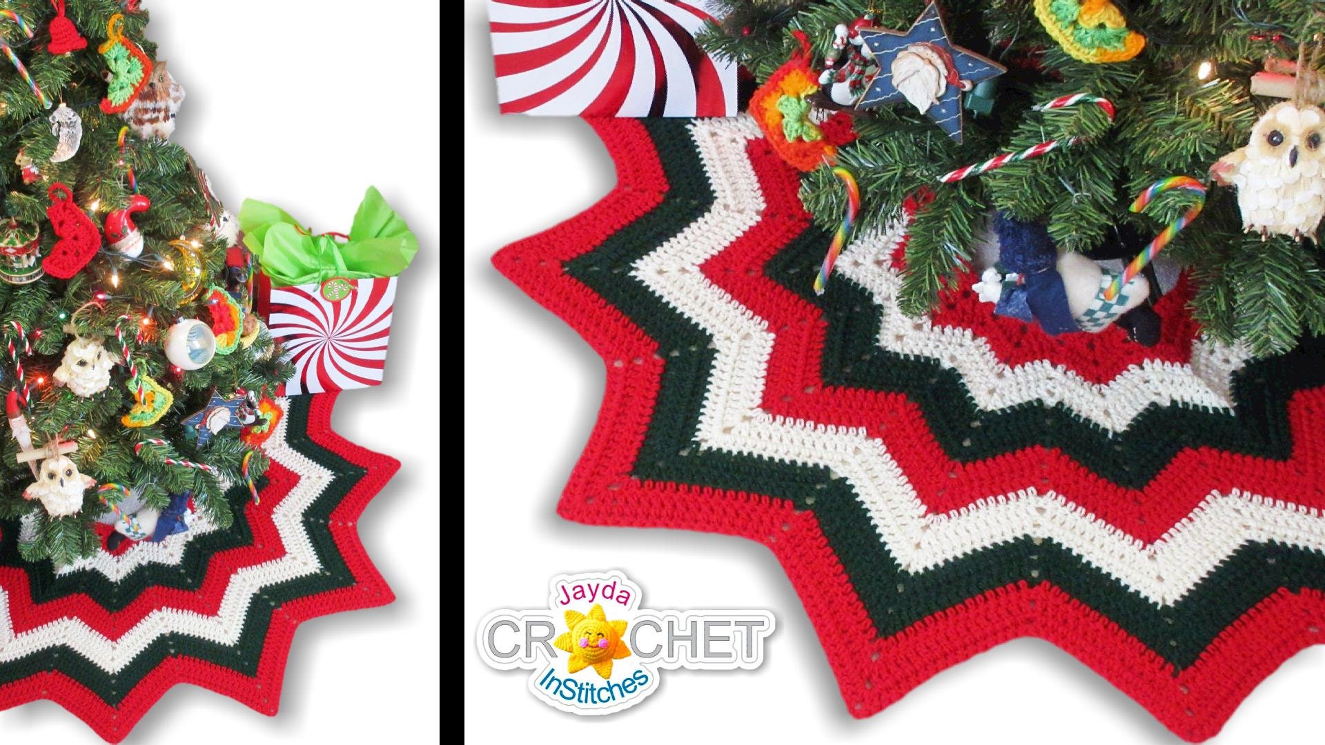 Vintage Christmas Crochet Patterns for Decorating and Gifting 7 Christmas Tree Skirt