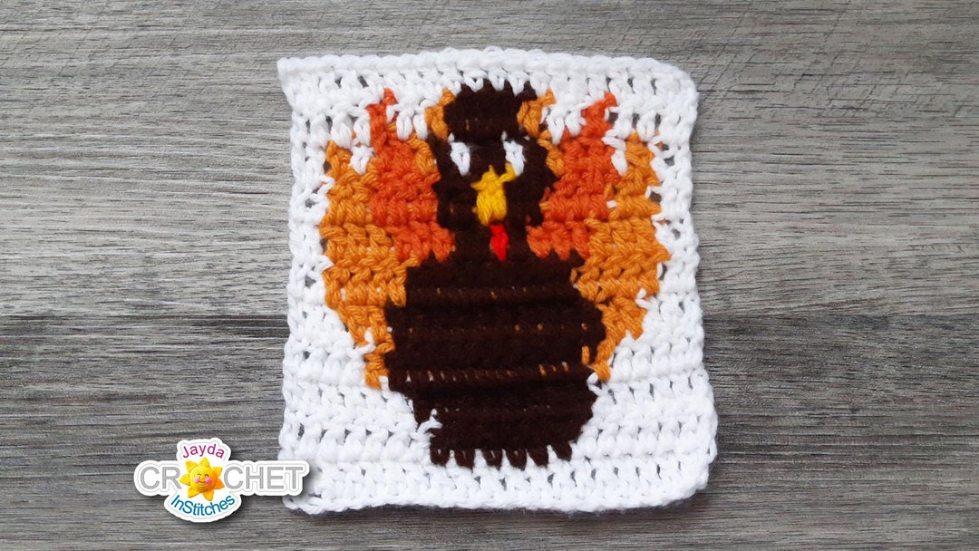 Turkey Graph Pattern Turkey Graph Crochet PATTERN PDF - Fair Isle Style PLUS Series - Jayda ...