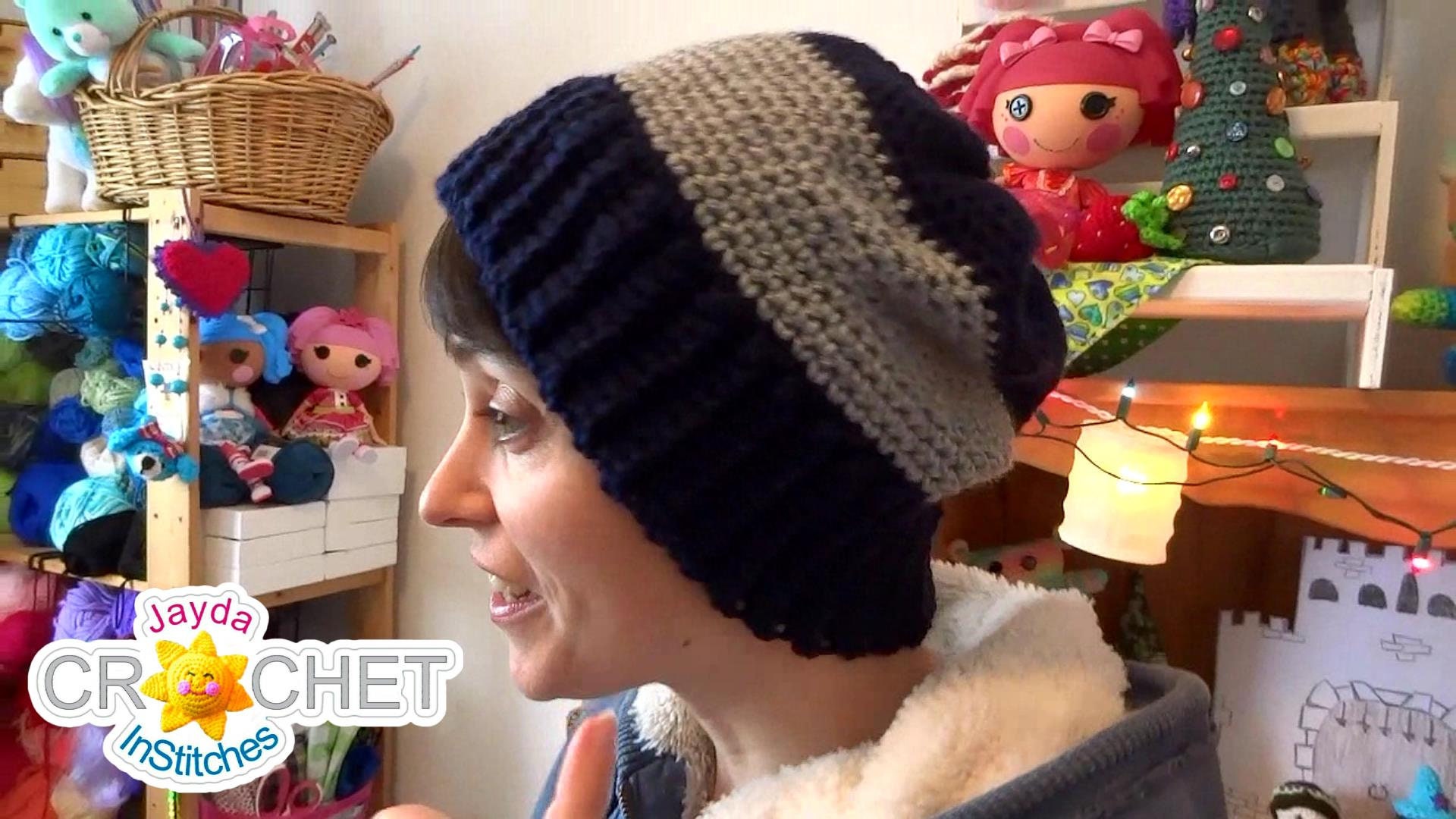 Slouchy Hat Crochet PATTERN PDF Easy Perfect Fit Includes | Etsy Canada