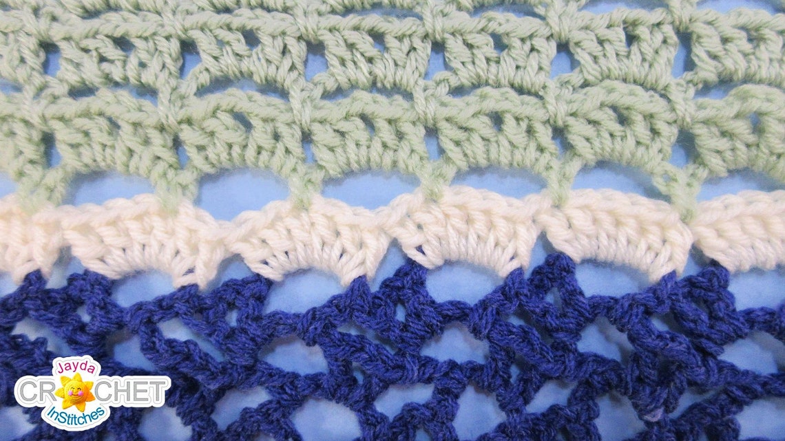 Soaring Split Shells Stitch Reference Guide - Crochet PATTERN PDF ...