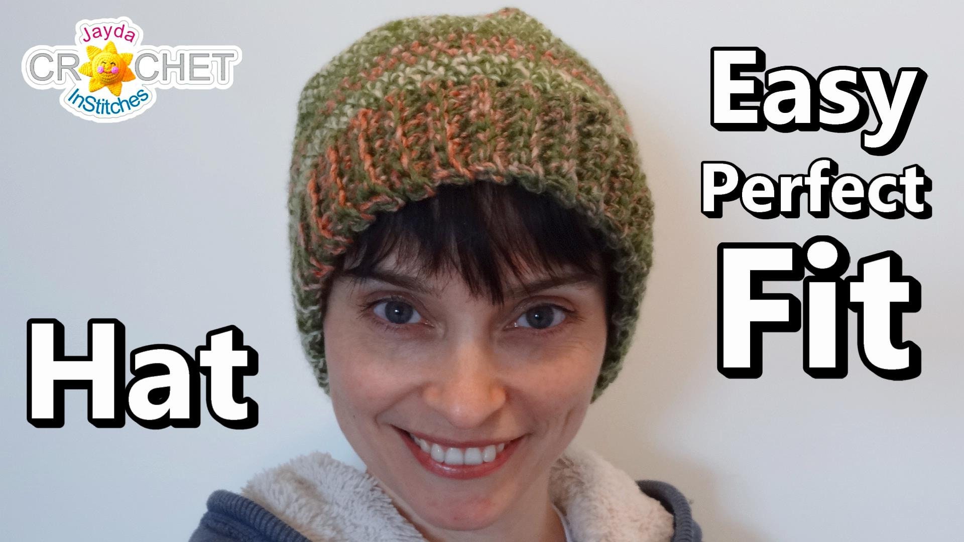 Slouchy Hat Crochet PATTERN PDF - Easy Perfect Fit - Includes 3 Fun ...