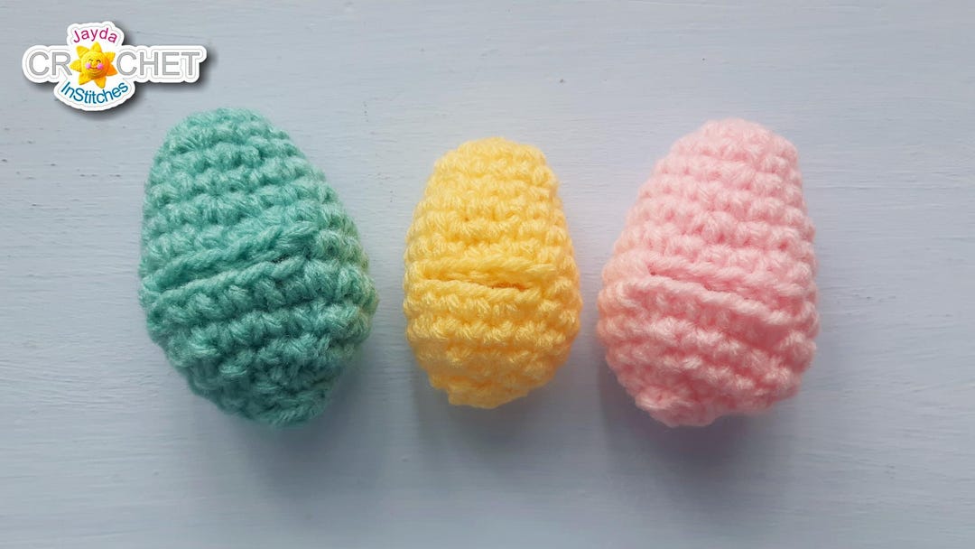 Fillable, Reusable Easter Eggs - Crochet PATTERN PDF - Easter Egg Hunt ...