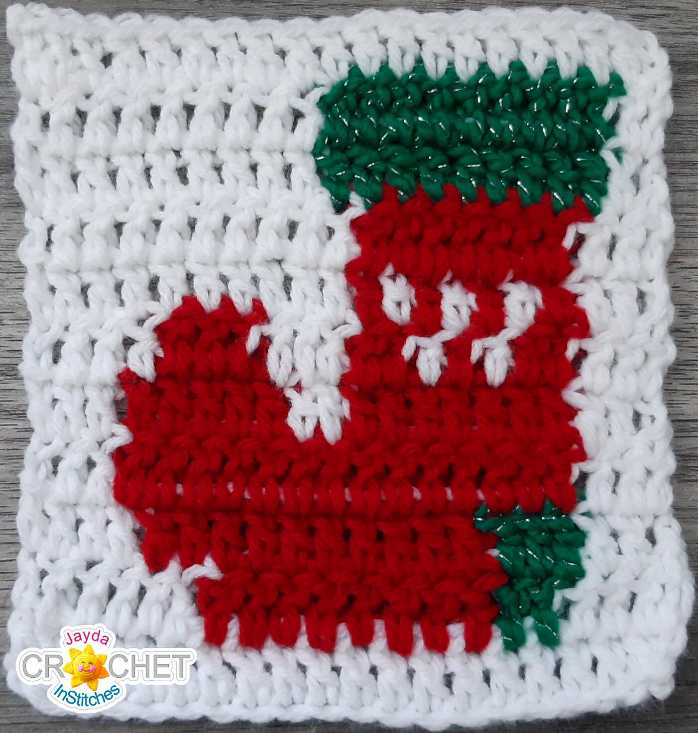 Christmas Stocking Graph Crochet PATTERN PDF - Fair Isle Style PLUS ...