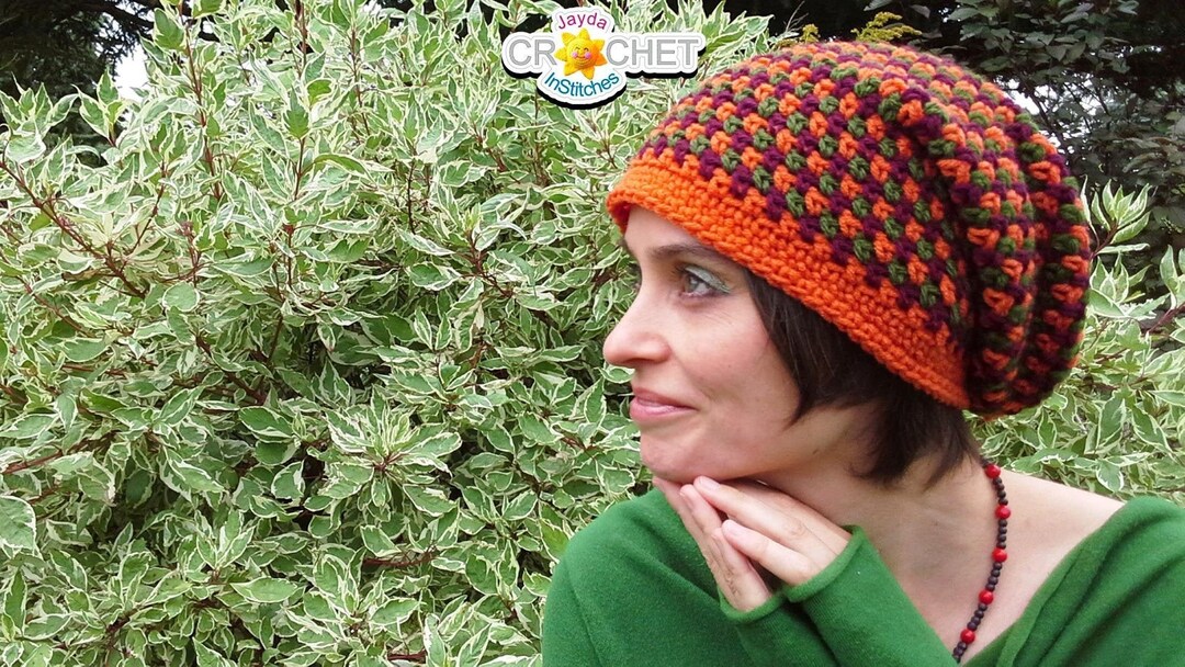Tweed Stitch Beanie Hat Crochet PATTERN PDF Adults, Teens, Kids and Custom Sizing Jayda