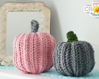 Linked Stitch Pumpkin Crochet PATTERN PDF - Thanksgiving, Halloween, Home Decor - Jayda InStitches