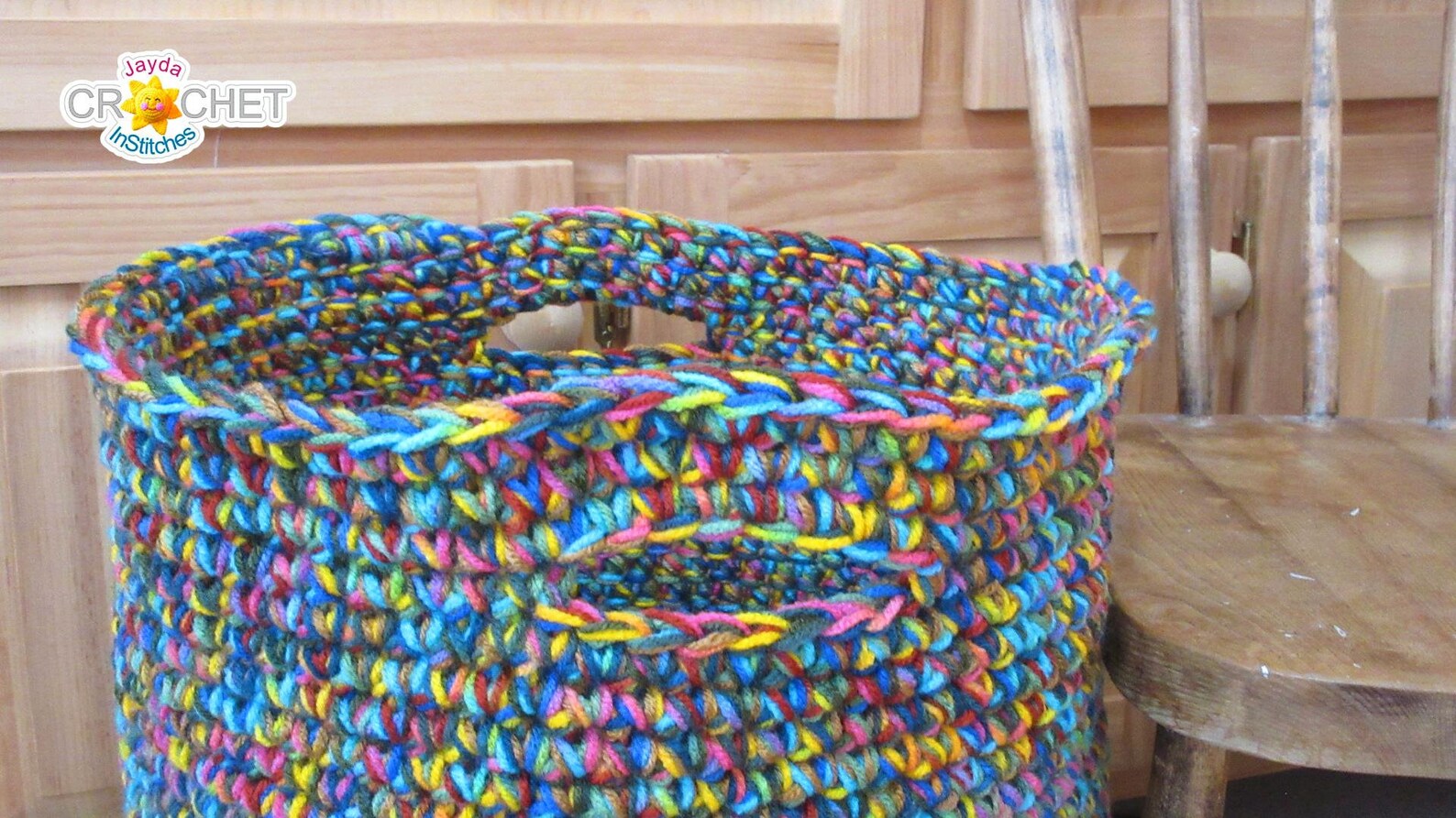 Big Beautiful Basket Crochet PATTERN PDF Tidy Up and Etsy
