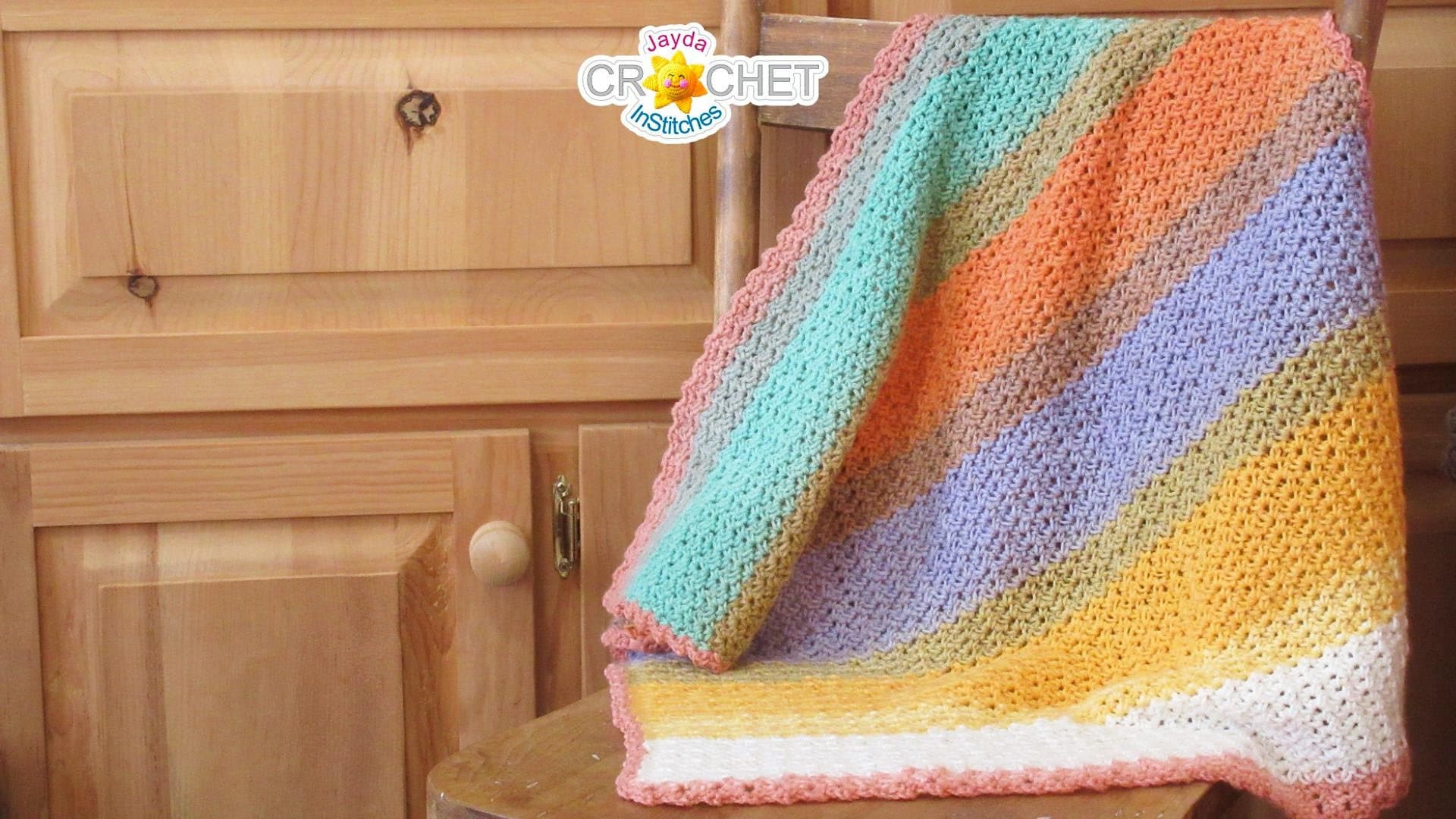 Pixie Baby Blanket - Crochet PATTERN PDF - Easy Pattern - Jayda InStitches
