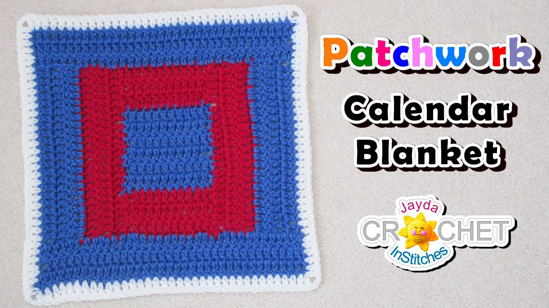 Double Frame Square Crochet PATTERN PDF Patchwork Etsy
