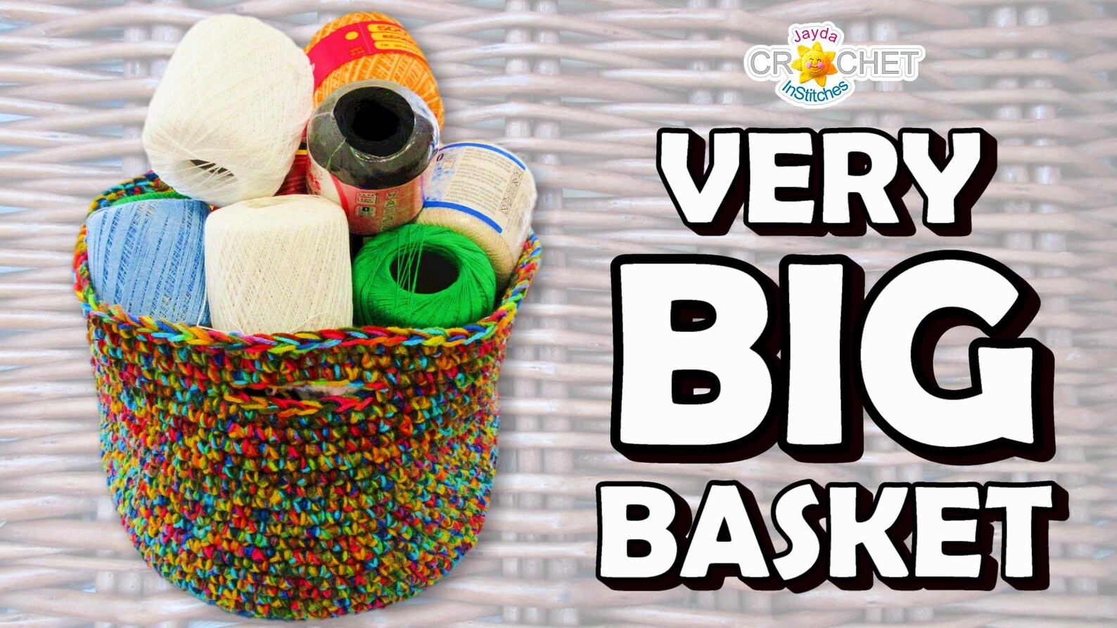 Big Beautiful Basket Crochet PATTERN PDF Tidy up and Etsy UK