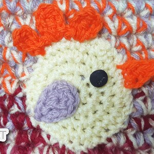 Chicken Applique - Crochet PATTERN PDF - Jayda InStitches