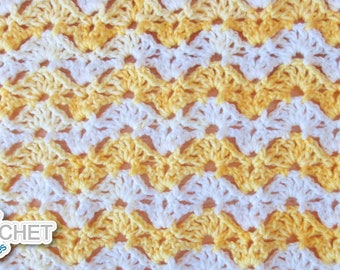 Elegant Baby Blanket - Crochet PATTERN PDF - Jayda InStitches